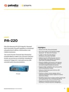 PA-220 Datasheet - Palo Alto Networks