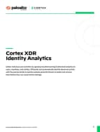 Cortex XDR Identity Analytics Tech Brief Palo Alto Networks