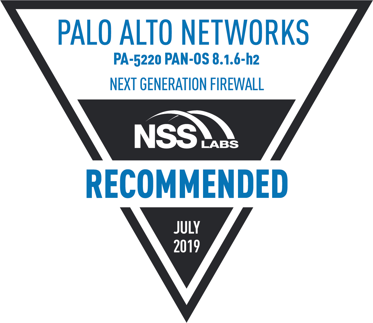 Industry Recognition - Palo Alto Networks